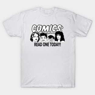 Comics Read One Today (Los Bros Edit.) T-Shirt